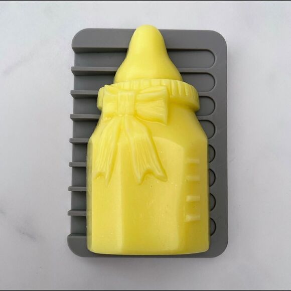 Baby Bottle 🍼 soap bars- SET OF 3 Handmade natural Shea butter soap - Picture 1 of 6